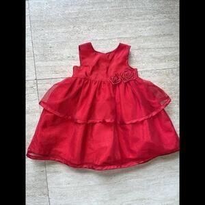Just One You Carter's Baby‎ Red Dress 18m Special Occasion